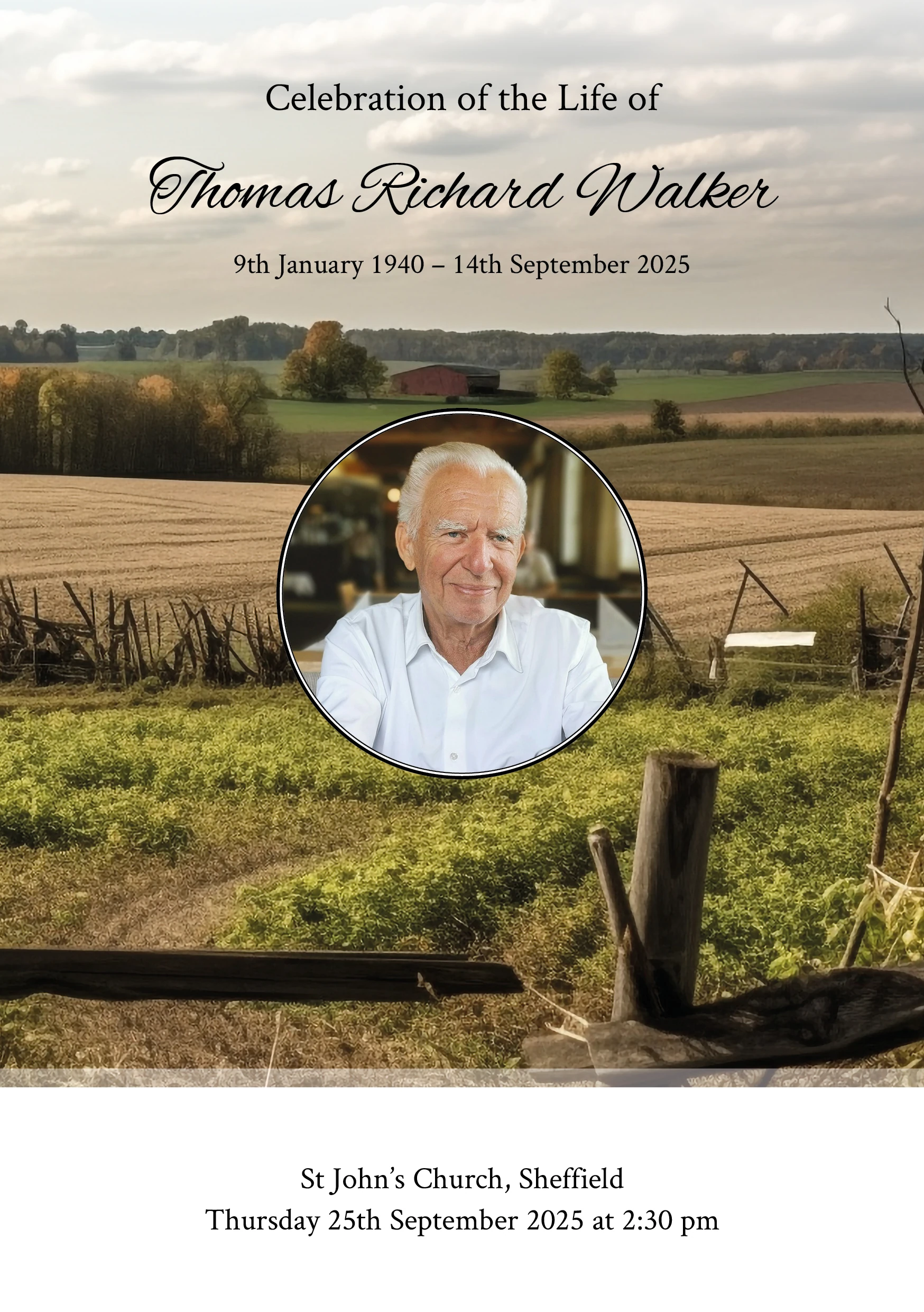 [Photograph — 152 - farmland view cover]