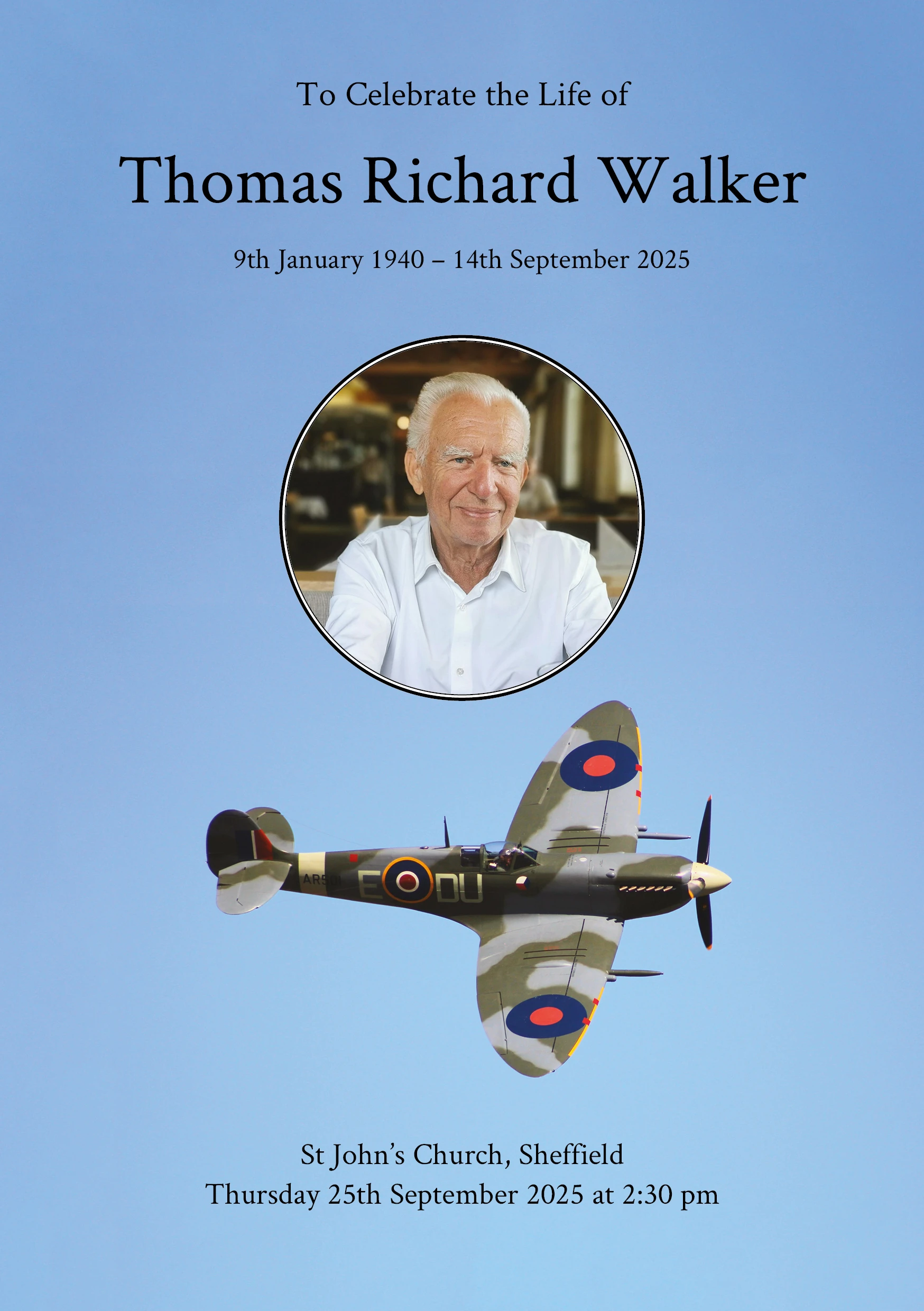 [Photograph — 149 - spitfire skies cover]