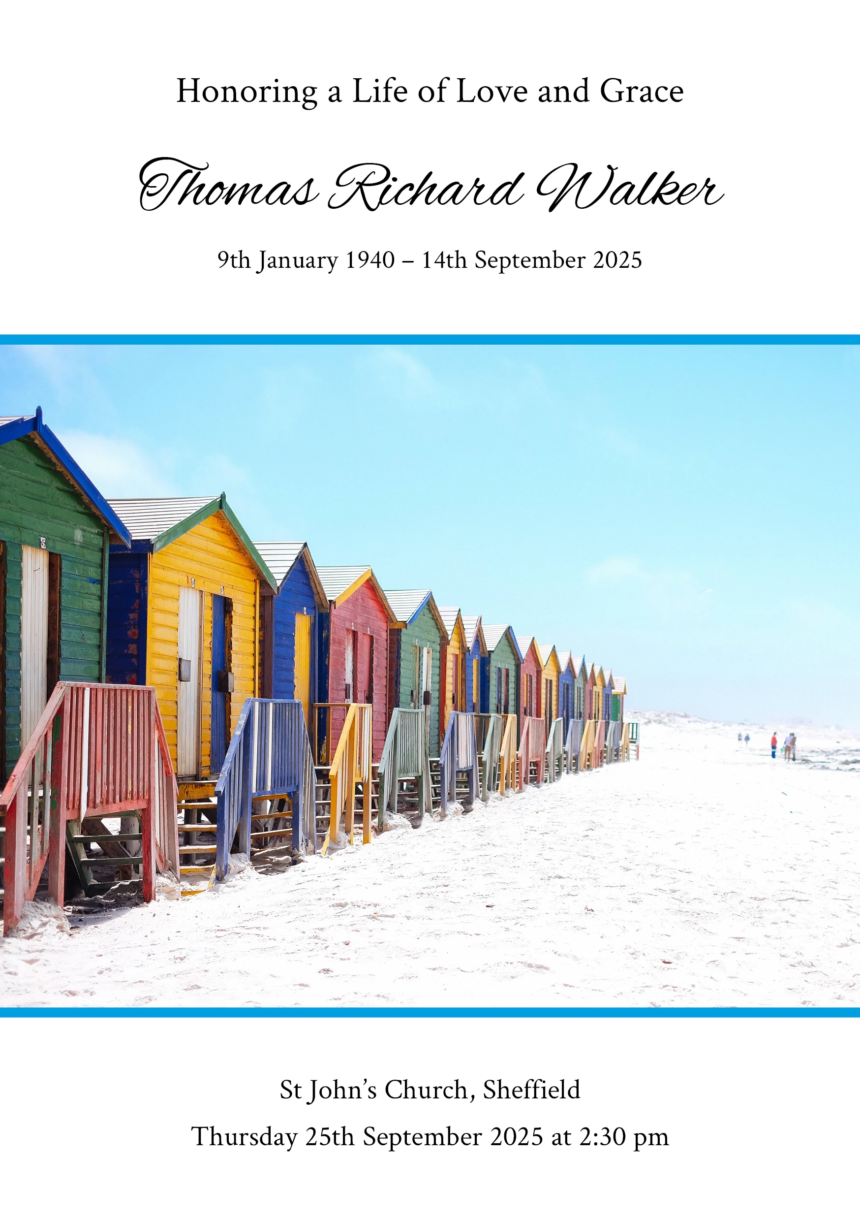 [Photograph — 164 - colourful beach huts cover]