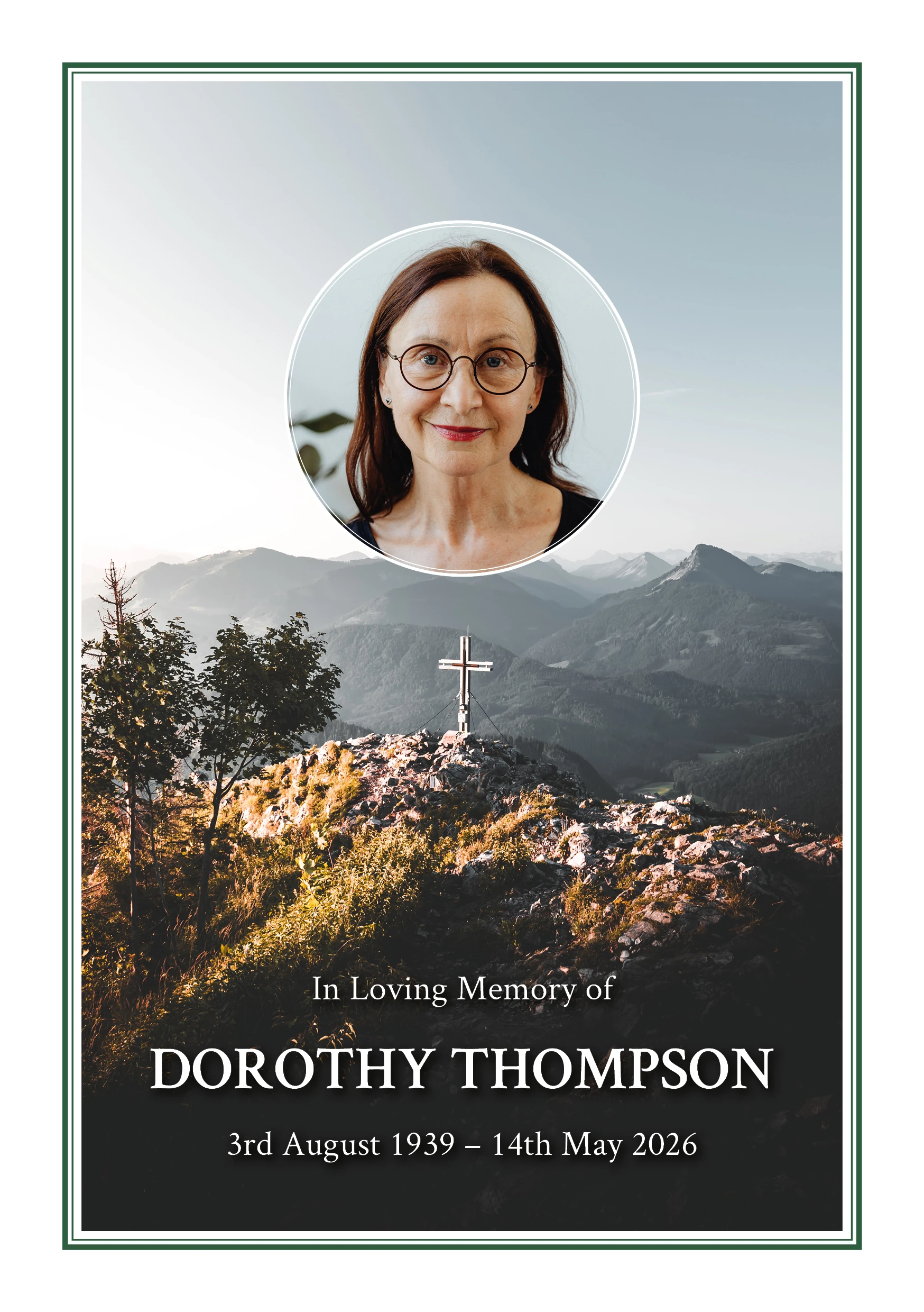 [Photograph — 174 - hilltop cross cover]
